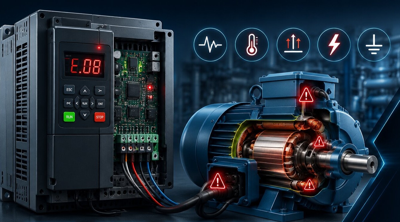 خطاهای رایج اینورتر (Inverter Faults) و روش سریع رفع ارورها